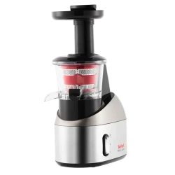 Соковыжималка для фруктов и овощей Tefal ZC255B38, серебристо-черная flexmag.md