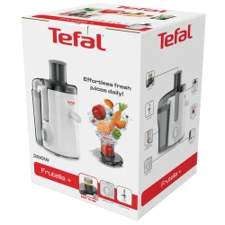 Соковыжималка для фруктов и овощей Tefal ZE370138, белая flexmag.md