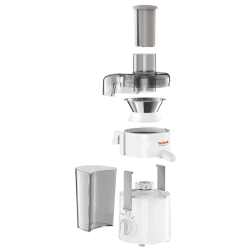 Соковыжималка для фруктов и овощей Tefal ZE370138, белая flexmag.md