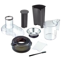 Соковыжималка для фруктов и овощей Tefal ZE610D38, черный - Нержавеющая сталь flexmag.md
