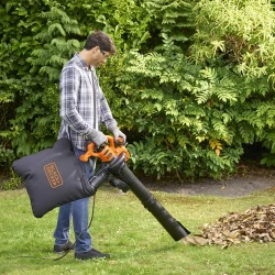 Suflanta aspirator de frunze Black+Decker BEBLV260 flexmag.md