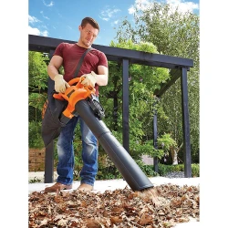 Suflanta aspirator de frunze Black+Decker GW2500-QS flexmag.md