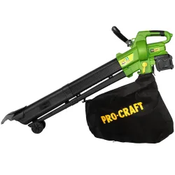 Suflanta aspirator de frunze pe acumulator Procraft VB22 (fara acumulator) flexmag.md