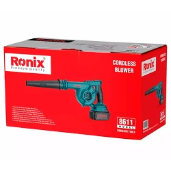 Suflanta-aspirator de frunze pe acumulator Ronix 8611 flexmag.md
