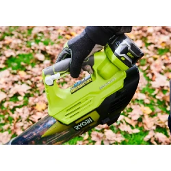 Suflanta aspirator de frunze pe acumulator Ryobi RY18BLXA-0 flexmag.md