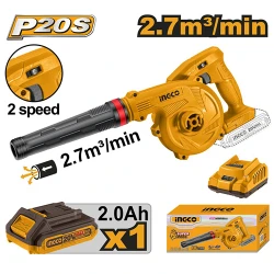 Suflanta de frunze pe acumulator Ingco CABLI200181 flexmag.md
