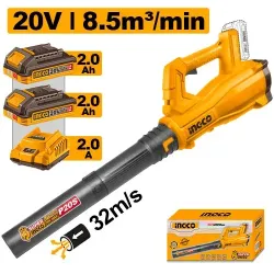 Suflanta de frunze pe acumulator Ingco CABLI203232 flexmag.md