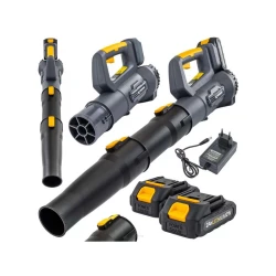 Suflanta de frunze pe acumulator Powermat PM-ADDL-2AHM (2 acumulatori) flexmag.md