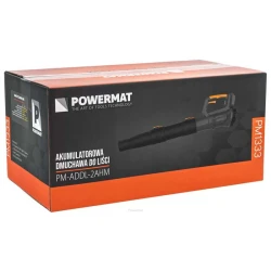 Suflanta de frunze pe acumulator Powermat PM-ADDL-2AHM (2 acumulatori) flexmag.md