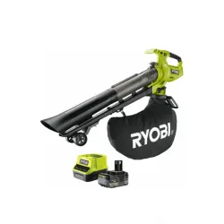 Suflanta de frunze pe acumulator Ryobi RY18BVXA-150 (5133005666) flexmag.md