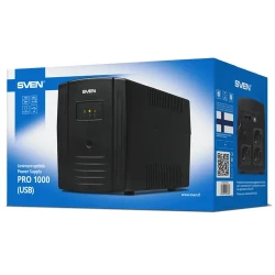 Sursa de alimentare neintreruptibila SVEN Pro 1000 LCD flexmag.md