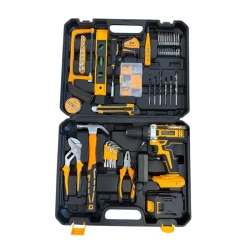Surubelnita fara fir cu 57 accesorii set – cu baterie si incarcator Rotor RSET-AP21 (21053) flexmag.md