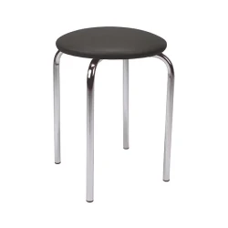 Табурет Deco Chico Chrome V-4 Black flexmag.md