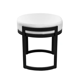Taburet Deco Flo White flexmag.md