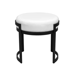 Taburet Deco Flo White flexmag.md