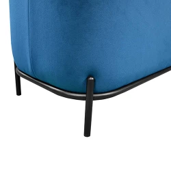 Taburet Deco Hippo Double Blue flexmag.md