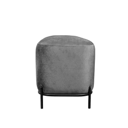 Taburet Deco Hippo Double Grey flexmag.md