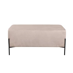 Банкетка Deco Ottoman Double Beige flexmag.md
