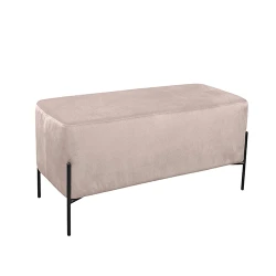 Банкетка Deco Ottoman Double Beige flexmag.md