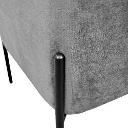 Taburet Deco Ottoman Grey flexmag.md