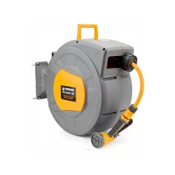 Tambur cu furtun pe perete Powermat PM-ABNW-20M flexmag.md