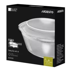 Tava de copt Ardesto AR2407BG Black Mars Transparent flexmag.md
