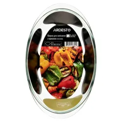 Tava de copt Ardesto AR2408BG Black Mars Transparent flexmag.md