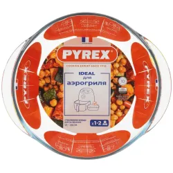 Tava de copt Pyrex 207B100 AirFryer Transparent flexmag.md