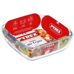 Tava de copt Pyrex 211B100 AirFryer Transparent flexmag.md