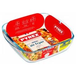 Tava de copt Pyrex 212B100 AirFryer Transparent flexmag.md