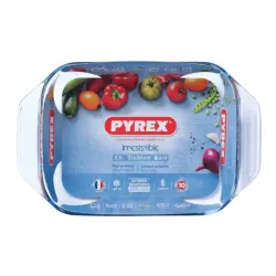 Tava de copt Pyrex 408B000 Irresistible Transparent flexmag.md