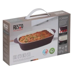 Tava de copt RESTO 96111, Rosu flexmag.md