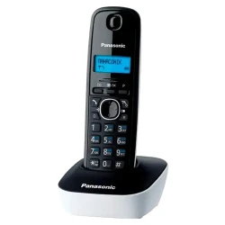 Telefon DECT Panasonic KX-TG1611, Alb flexmag.md