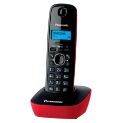 Telefon DECT Panasonic KX-TG1611, Rosu flexmag.md