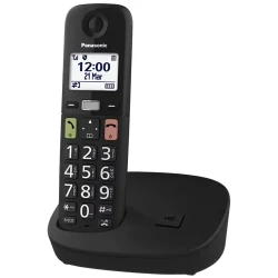 Telefon DECT Panasonic KX-TGU110UAB, Negru flexmag.md