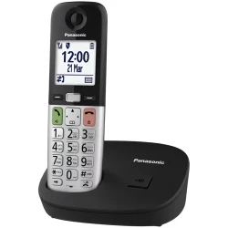 Telefon DECT Panasonic KX-TGU410UCB, Negru - Argintiu flexmag.md