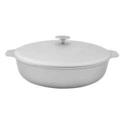 Tigaie aluminiu alimentar cu capac Elefant 20156 flexmag.md