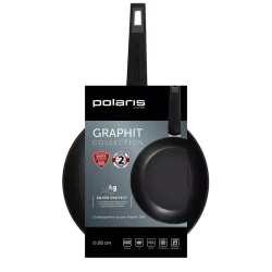 Tigaie Polaris Graphit-26F, 26cm, Grafit flexmag.md