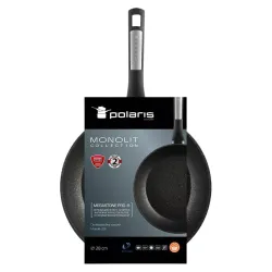 Tigaie Polaris Monolit-28F Monolit Negru flexmag.md