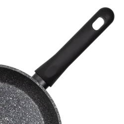 Tigaie RESTO 93401, 22cm, Negru flexmag.md