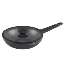 Tigaie WOK Rondell RDA-1489, 3,4L, 28cm, Negru flexmag.md
