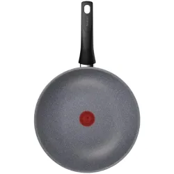 Сковорода WOK Tefal D4561932 Твердый камень серый flexmag.md