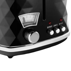 Toaster DeLonghi CTJ2103BK, Negru flexmag.md