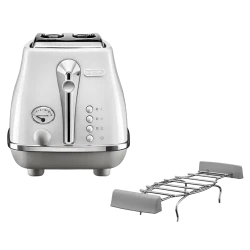 Тостер DeLonghi CTOC 2103 W, Sidney White flexmag.md
