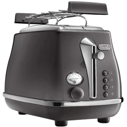 Toaster DeLonghi CTOT 2103 GY, Icona Metallics flexmag.md
