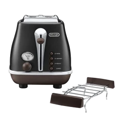 Тостер DeLonghi CTOV 2103 BK, Icona Vintage flexmag.md