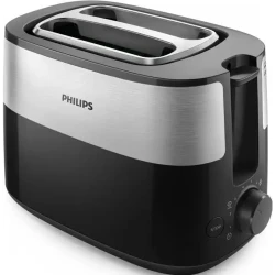 Тостер PHILIPS Daily Collection HD2516-90, черный flexmag.md
