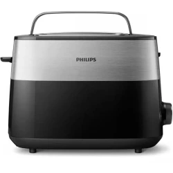Toaster PHILIPS Daily Collection HD2516-90, Negru flexmag.md