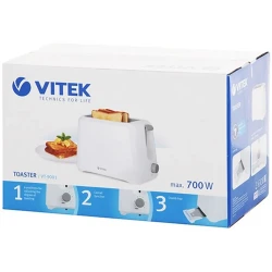 Тостер Vitek VT-9001, белый flexmag.md