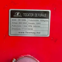 Tocator de baloti si moara cu aspiratie Demetra DM-500BL flexmag.md